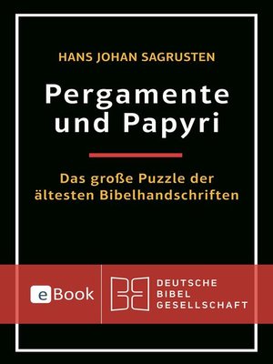 cover image of Pergamente und Papyri
